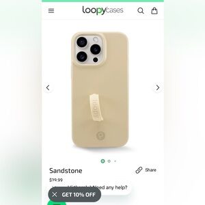 Loopy Case Sandstone IPhone 13 Pro